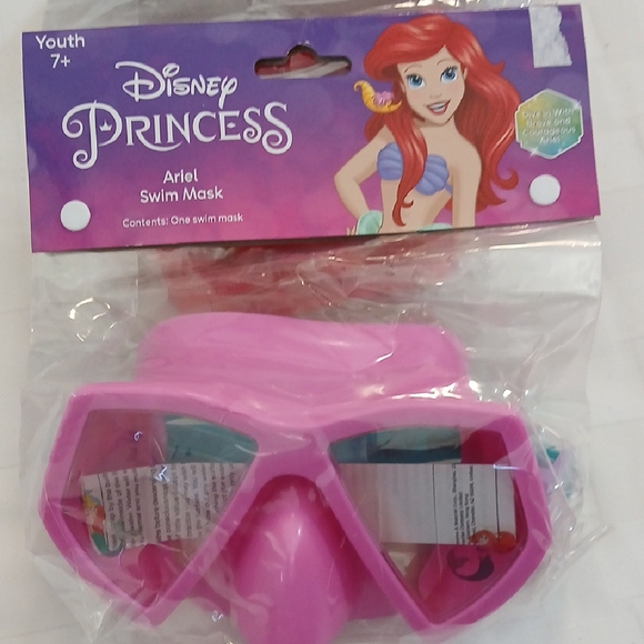 Disney | Toys | Disney Princess Ariel Swim Mask Pink | Poshmark